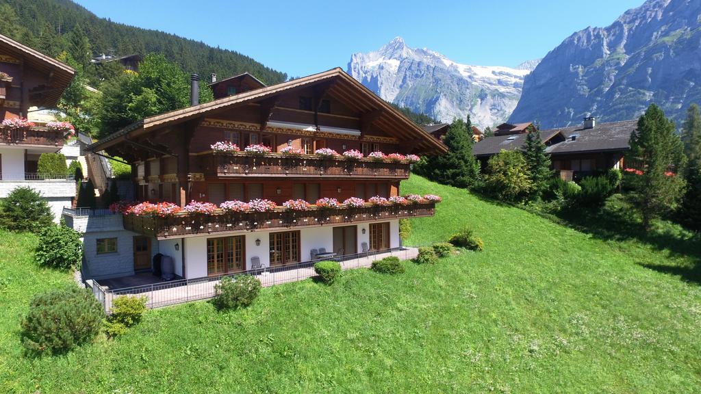 Apartment Bärgrose 5.5 - GriwaRent AG Grindelwald Buitenkant foto