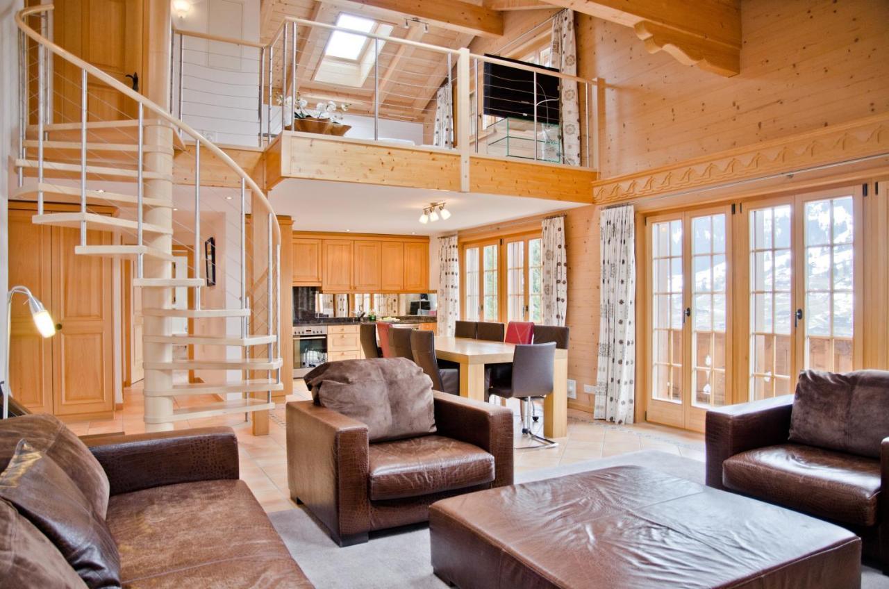 Apartment Bärgrose 5.5 - GriwaRent AG Grindelwald Buitenkant foto