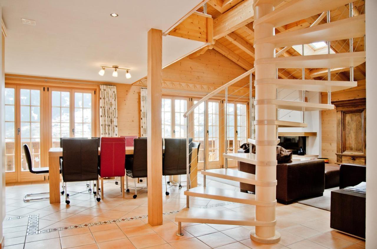 Apartment Bärgrose 5.5 - GriwaRent AG Grindelwald Buitenkant foto